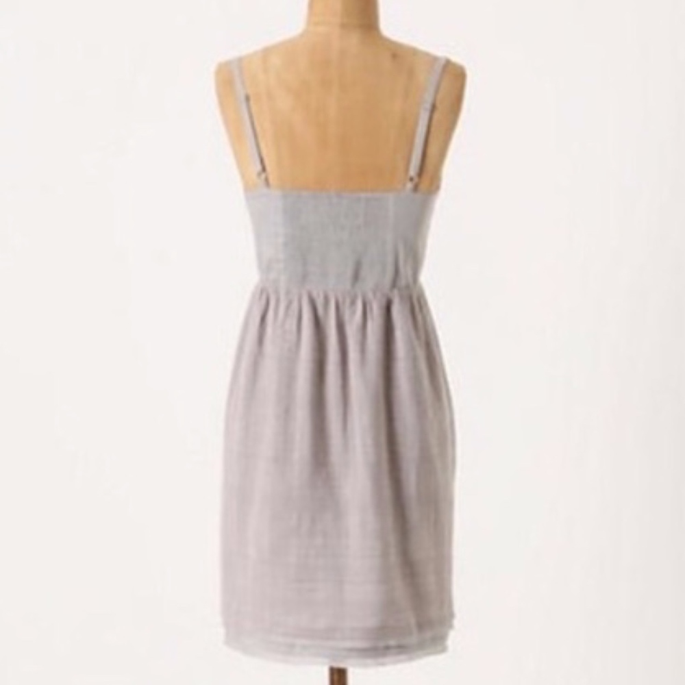 Anthropologie Feather Bone Chemise M - Picture 2 of 6